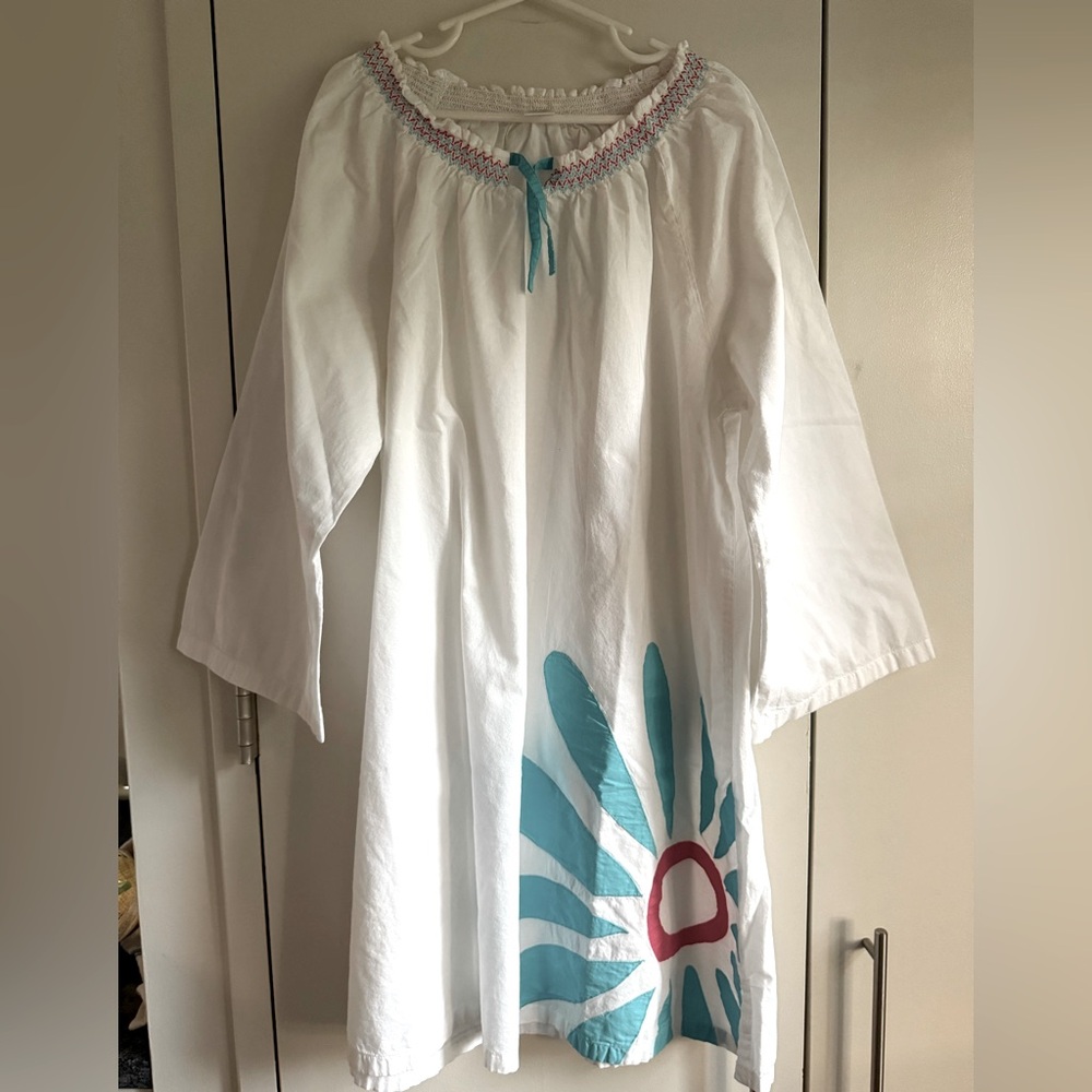 Mini Boden Summer Lightweight Cotton Caftan Dress, MSRP $49, 13/14